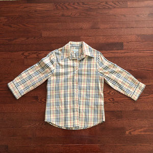 BURBERRY   Women’s ¾ sleeve classic shirt